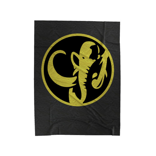 Mastadon Coin Morphin Logo Velveteen Blanket