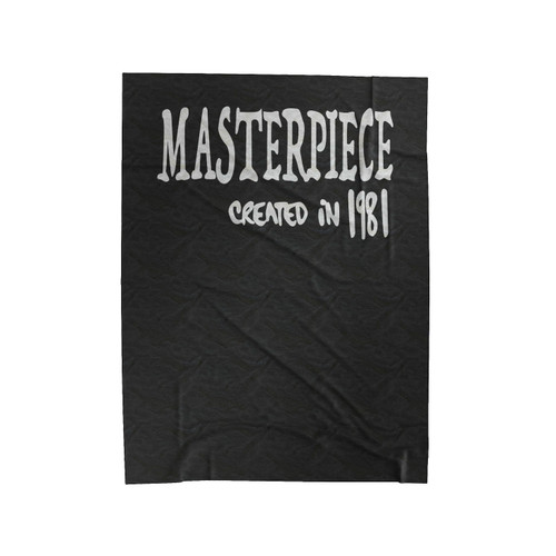 Masterpiece 1981 Velveteen Blanket