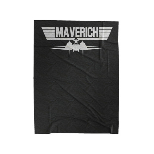 Maverick Goose Iceman Slider Hollywood 1 Velveteen Blanket