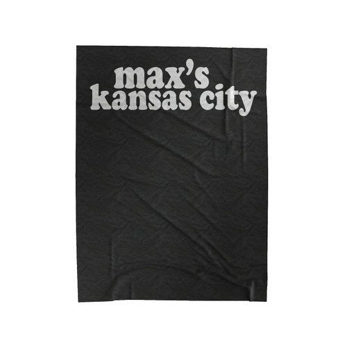 Max's Kansas City 1 Velveteen Blanket