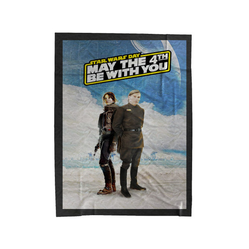 May The 4Th Be With You Velveteen Blanket