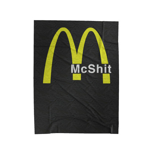 Mcshit Velveteen Blanket