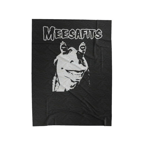 Meesafits Misfits Jar Jar Binks Star Wars Parody Velveteen Blanket