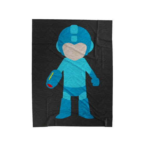 Mega Man Retro Video Game Velveteen Blanket