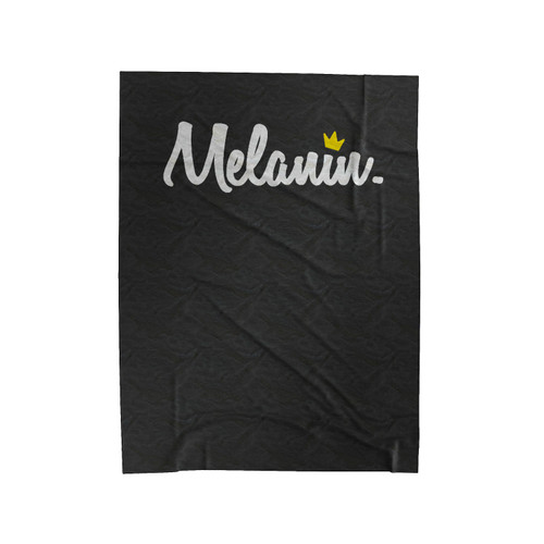Melanin With Crown Velveteen Blanket