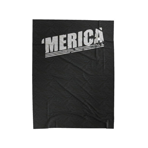 Merica Funny Velveteen Blanket