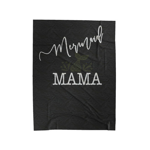 Mermaid Mama Velveteen Blanket