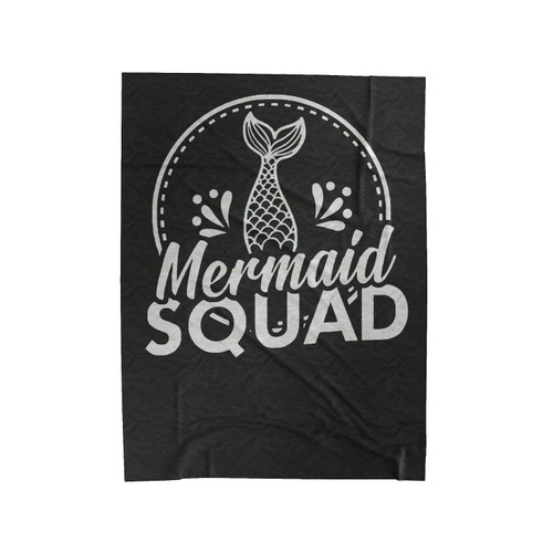 Mermaid Squad 2 Velveteen Blanket