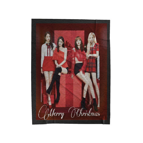 Merry Christmas From Blackpink Velveteen Blanket