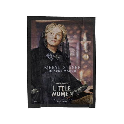 Meryl Streep's Little Women Velveteen Blanket