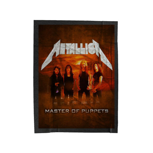 Metalica Master Of Puppets Velveteen Blanket