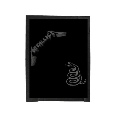 Metallica Album Velveteen Blanket