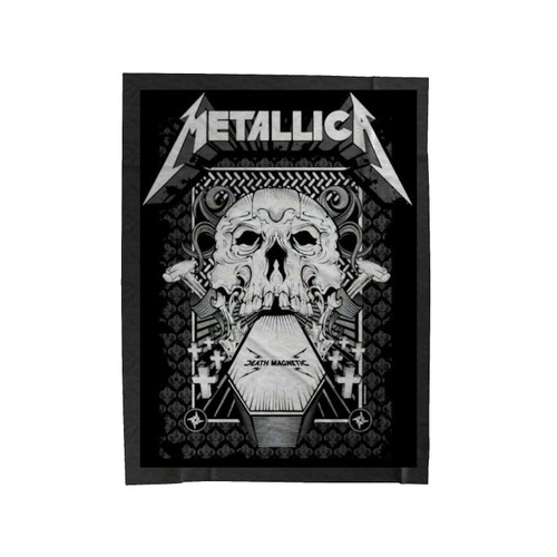 Metallica Death Band Rock Velveteen Blanket