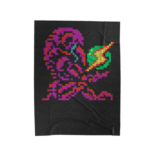 Metroid Chozo Statue Velveteen Blanket