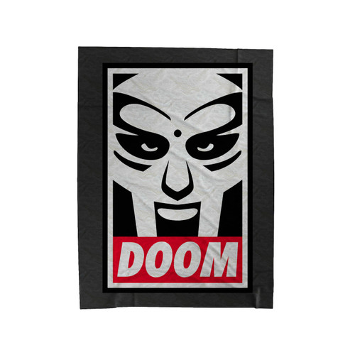 Mf Doom Hip Hop Rap Logo Velveteen Blanket
