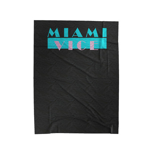 Miami Vice 1980S Retro Television Velveteen Blanket