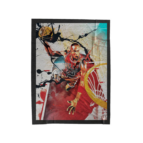 Michael Chicago Bulls Velveteen Blanket