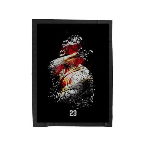 Michael J Love It #23 Velveteen Blanket