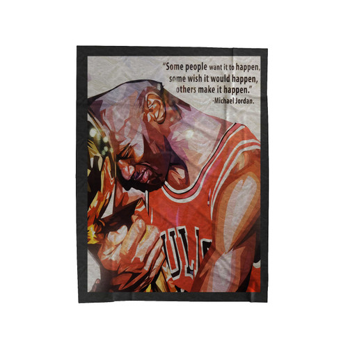 Michael Jordan 23 1 Velveteen Blanket