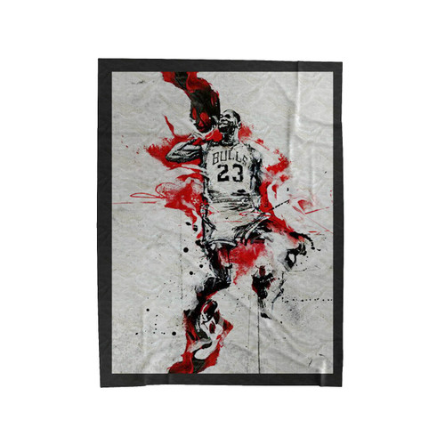 Michael Jordan Basketball Velveteen Blanket