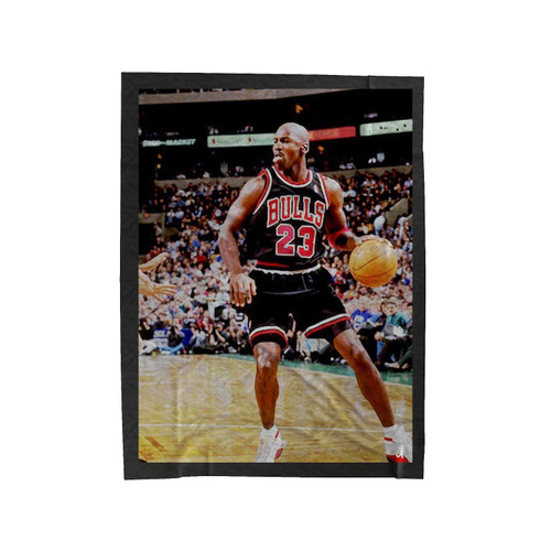 Michael Jordan Chicago Bulls 1 Velveteen Blanket