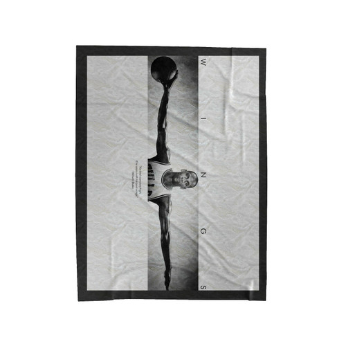 Michael Jordan Wings 1 Velveteen Blanket