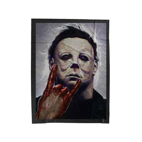Michael Myers Metal Velveteen Blanket