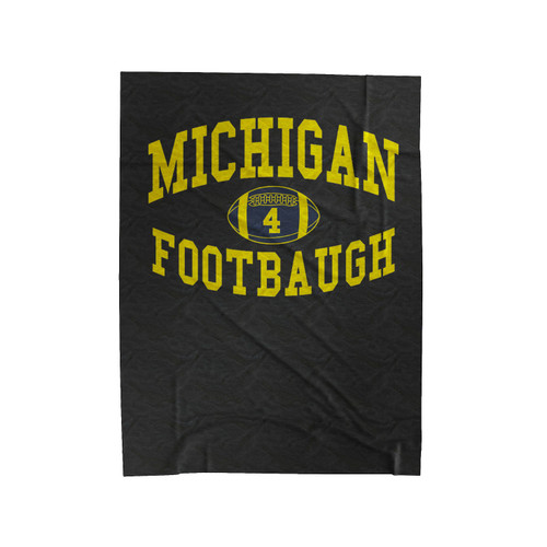Michigan Footbaugh Parody Velveteen Blanket