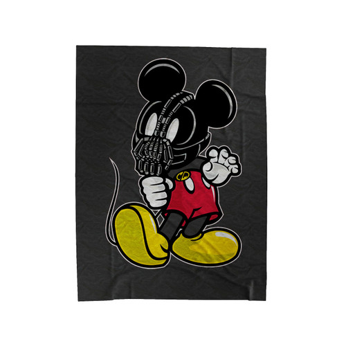 Mickey Bane Mickey Mouse Velveteen Blanket