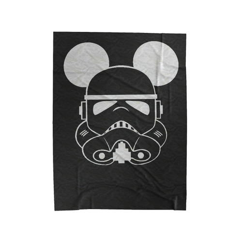 Mickey Ears Disney Stormtrooper Velveteen Blanket