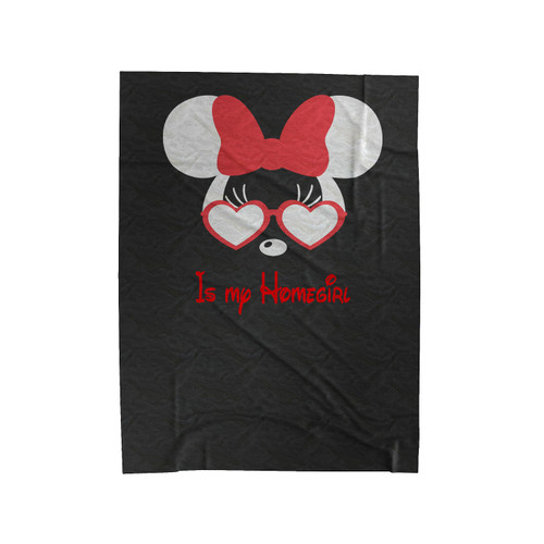 Mickey Is My Homeboy Mickey Mouse Disney Trip Mickey Mickey Mouse Birthday Disneyland Cute Mickey Minnie 2 Velveteen Blanket
