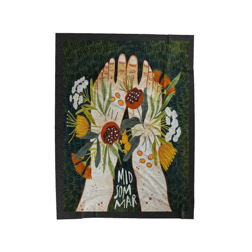 Midsommar Art 1 Velveteen Blanket