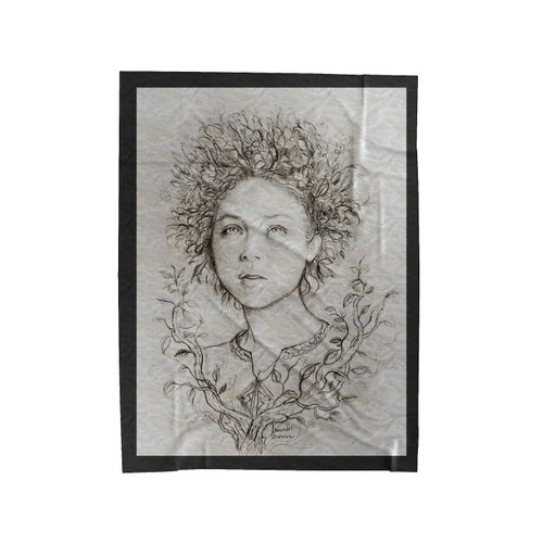 Midsommar Art 3 Velveteen Blanket