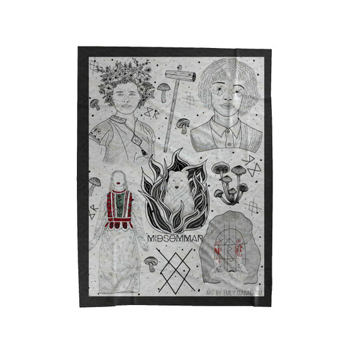Midsommar Flash Sheet Velveteen Blanket