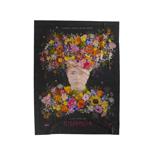 Midsommar Flower Costume Velveteen Blanket