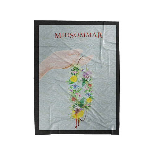 Midsommar Flower Crown Velveteen Blanket