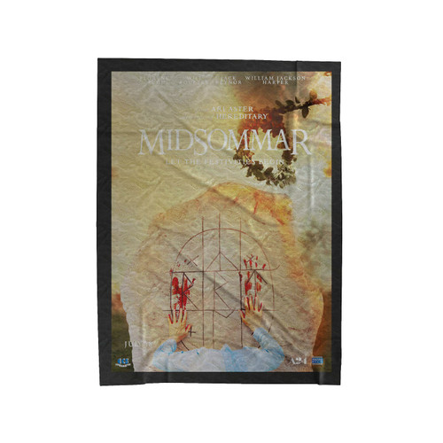 Midsommar Let The Festivities Begin Velveteen Blanket