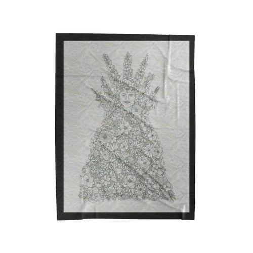 Midsommar May Queen 1 Velveteen Blanket