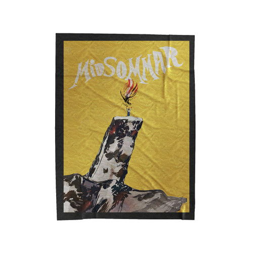 Midsommar Rune Stone Velveteen Blanket