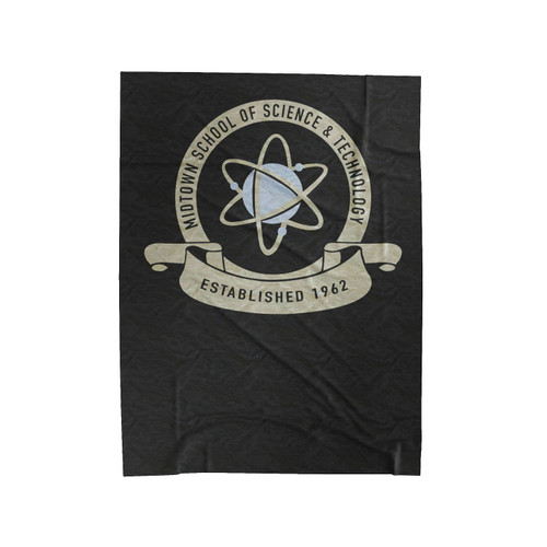 Midtown School Of Science And Technology Velveteen Blanket