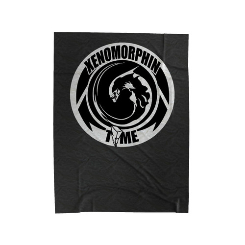 Mighty Morphin Xenomorphin Time Velveteen Blanket
