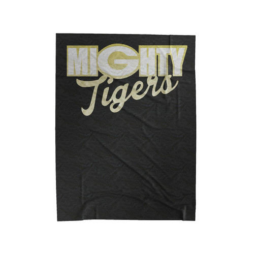 Mighty Tigers Velveteen Blanket