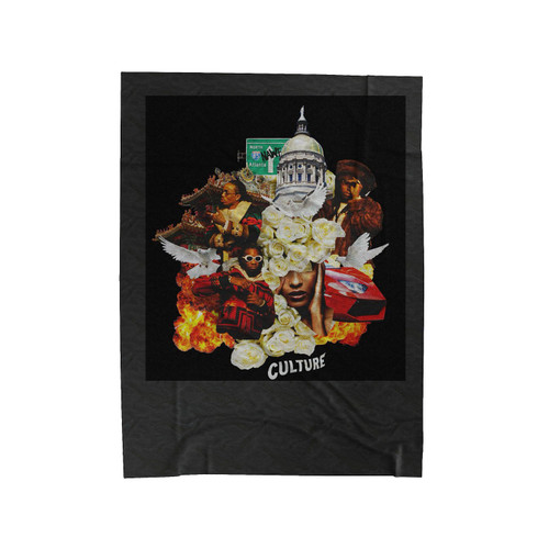 Migos Album Cover Velveteen Blanket