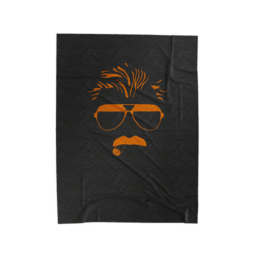 Mike Ditka The Chicago Bears Velveteen Blanket