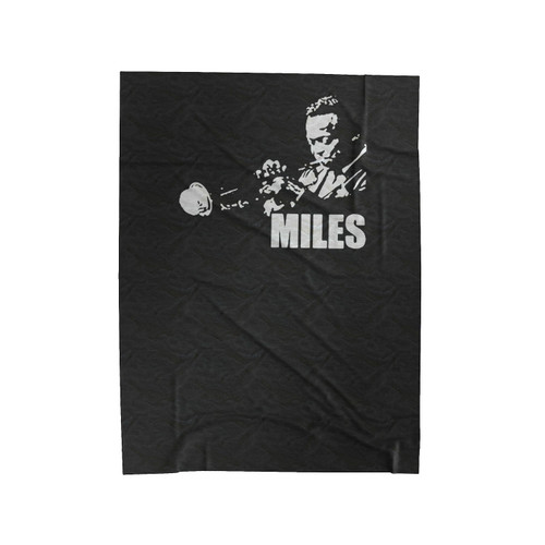 Miles Davis Music Jazz Latin Pop Prog Trumpet Musician Velveteen Blanket