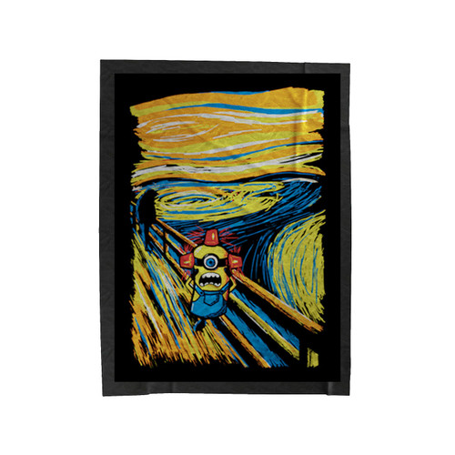Minions Van Gogh Velveteen Blanket