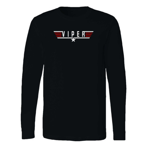 This classic fit top gun viper long sleeve shirt is casually elegant and very comfortable. With fine quality print to make one stand out, it's a perfect fit for every occasion.
