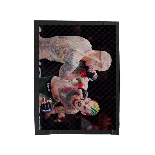 Miocic Vs Cormier Velveteen Blanket