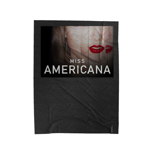 Miss Americana Velveteen Blanket