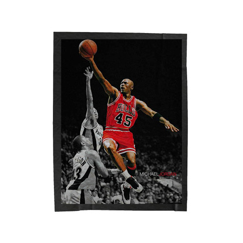 Mj Slam Dunk Velveteen Blanket